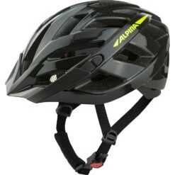 Alpina Verkoop -Alpina Verkoop a9724133 panoma 2 helm black neon yellow gloss 1 1310206